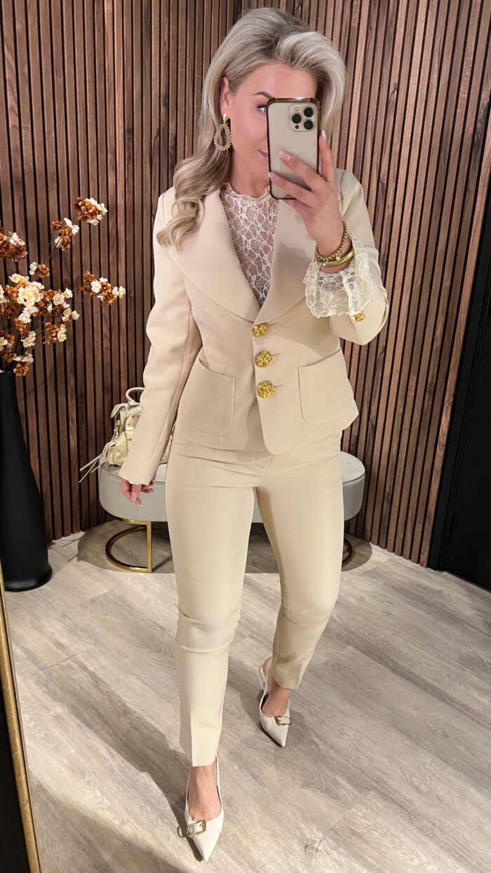 Blazer Yvon Beige SALE-19034