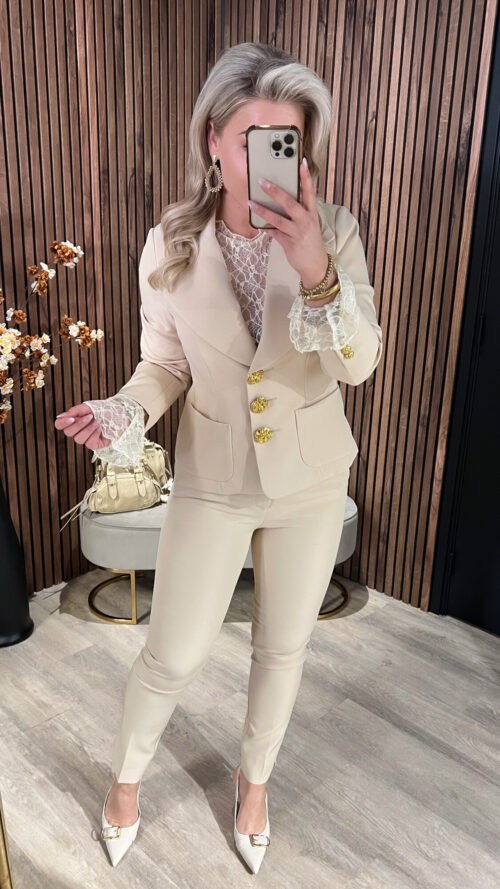 Blazer Yvon Beige SALE-19033