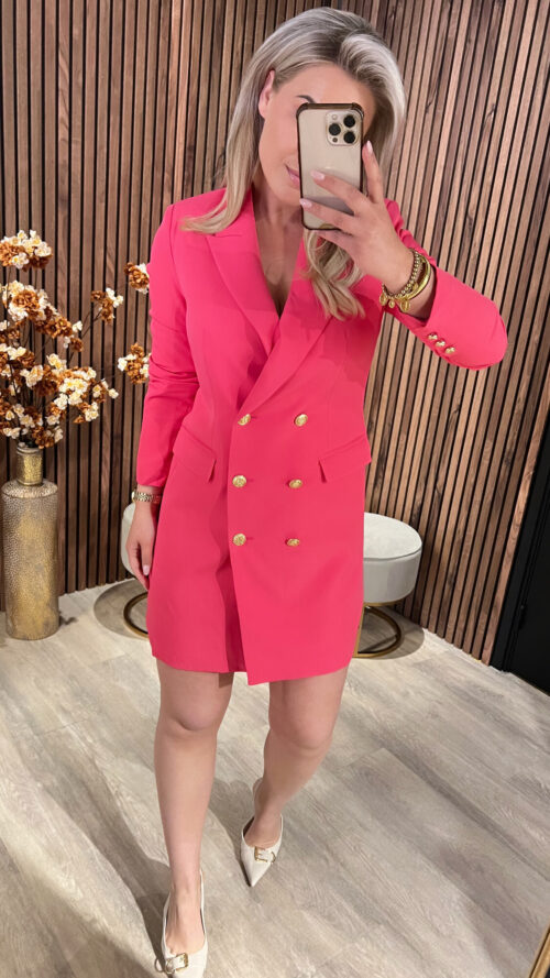 Blazerdress Fuchsia SALE-19176