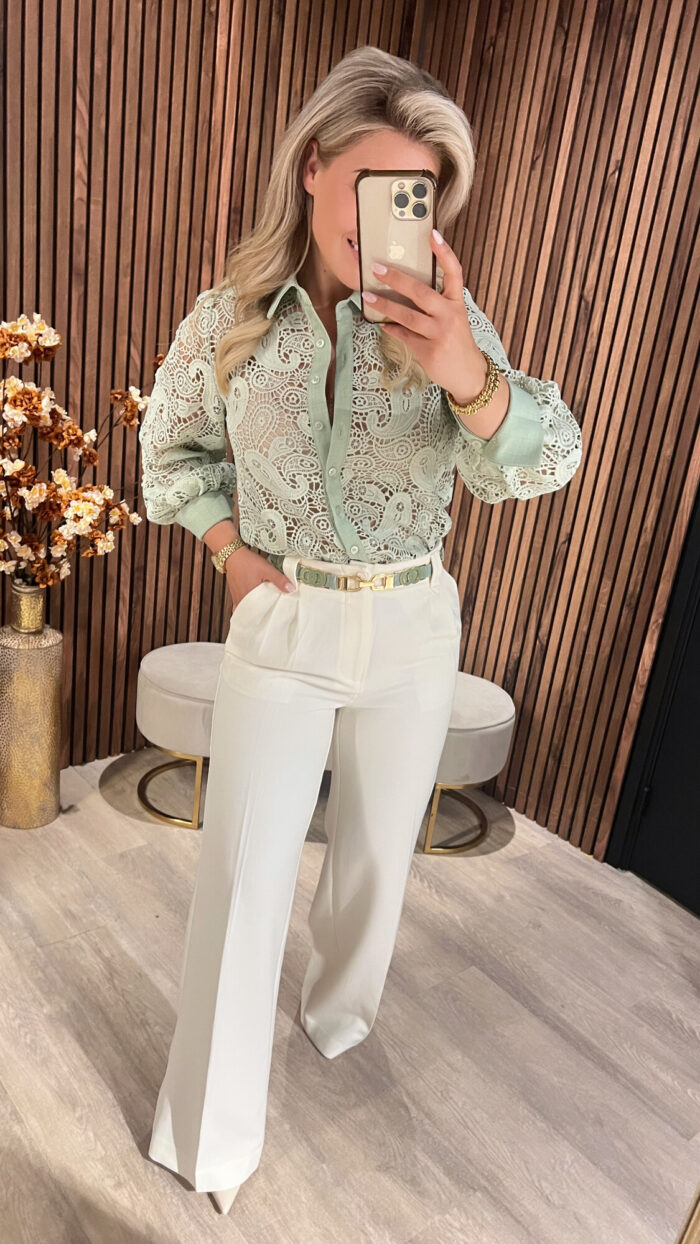 Blouse June Mint - Afbeelding 2