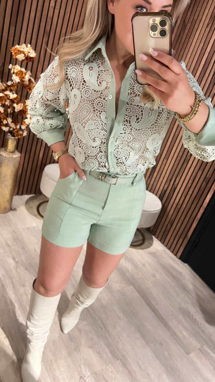 Blouse June Mint-19290