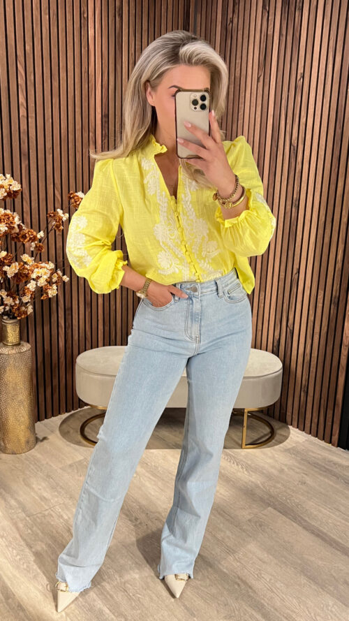 Blouse Robyn Yellow SALE-0