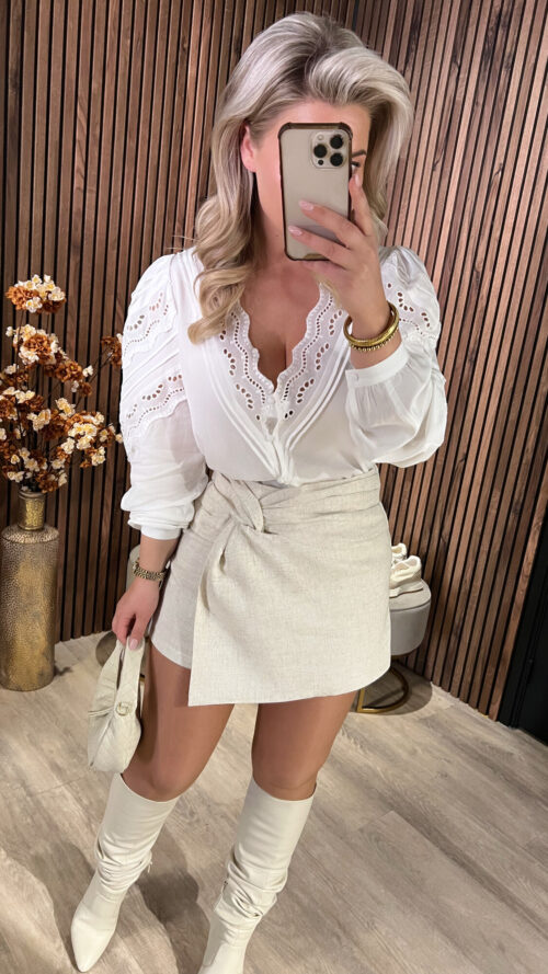 Blouse Dayen White SALE-19061