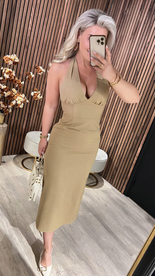 Dress Loua Brown-0