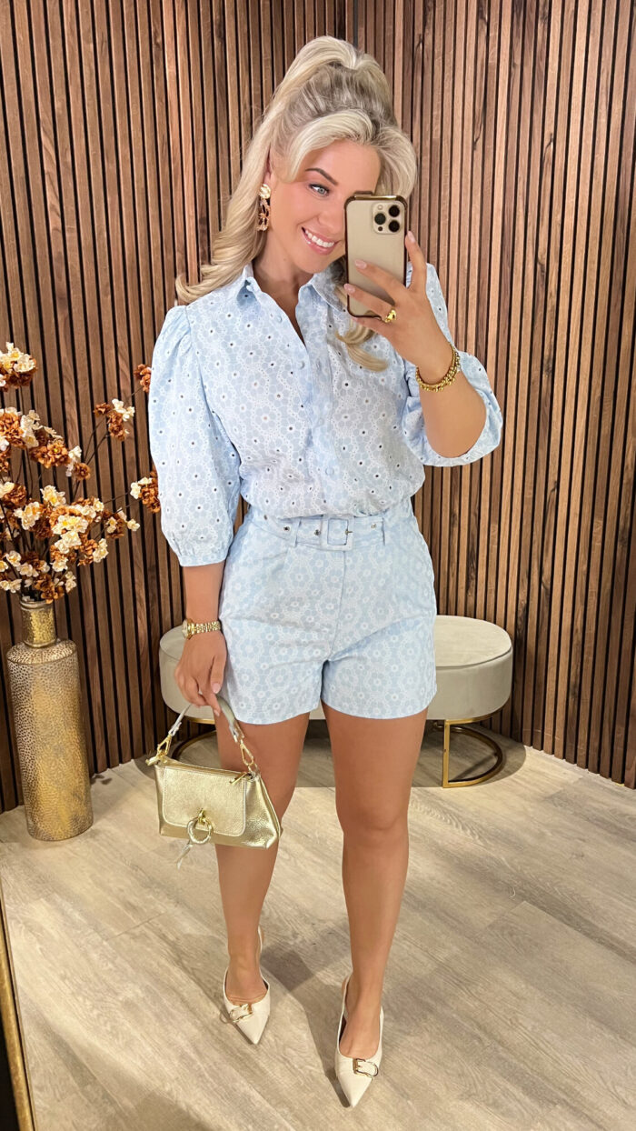 Set Lightblue-Offwhite -19346