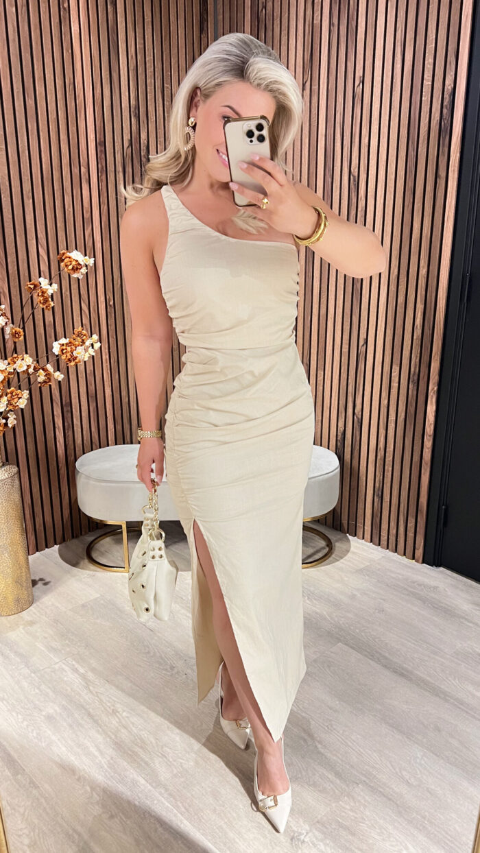 Dress Vera Beige SALE-19468