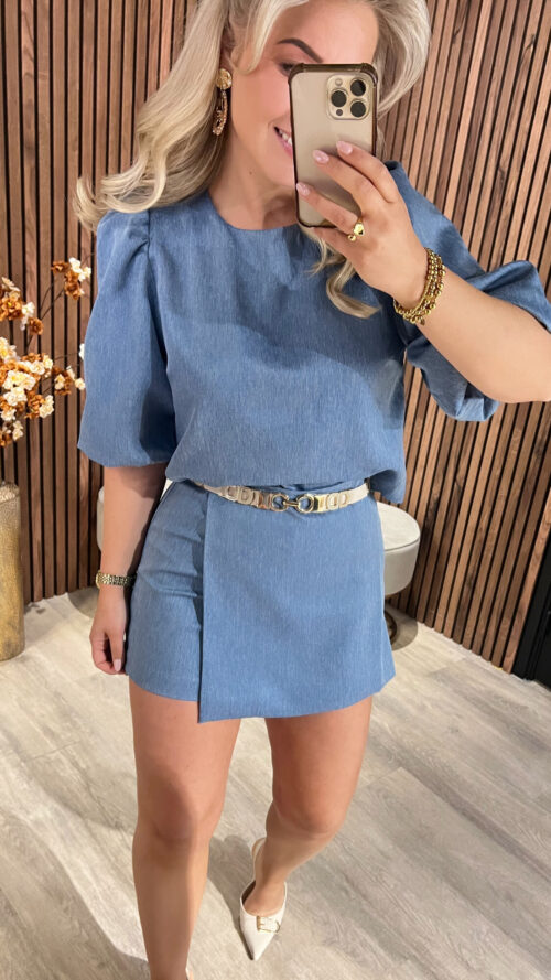 Denim Skort Soof-19337