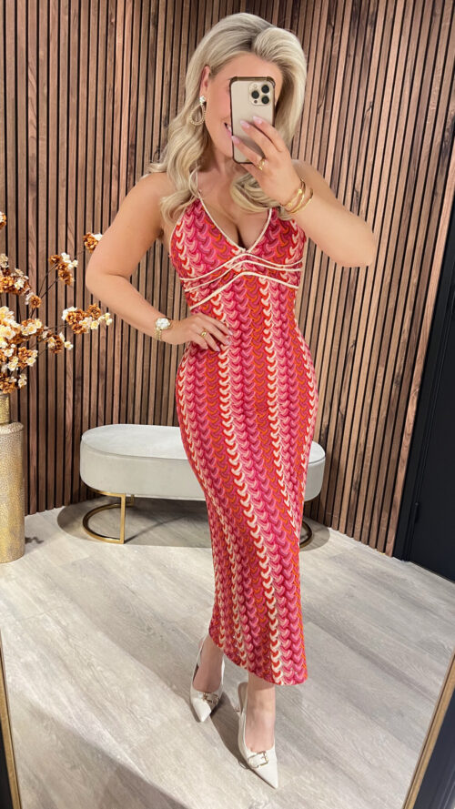 Dress Myra Roze-0